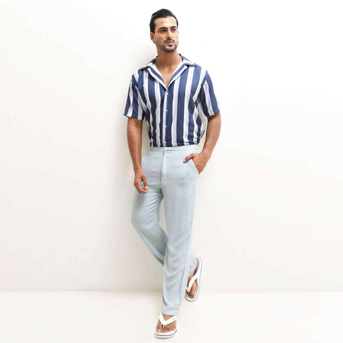 STRIPE CUBAN SHIRT