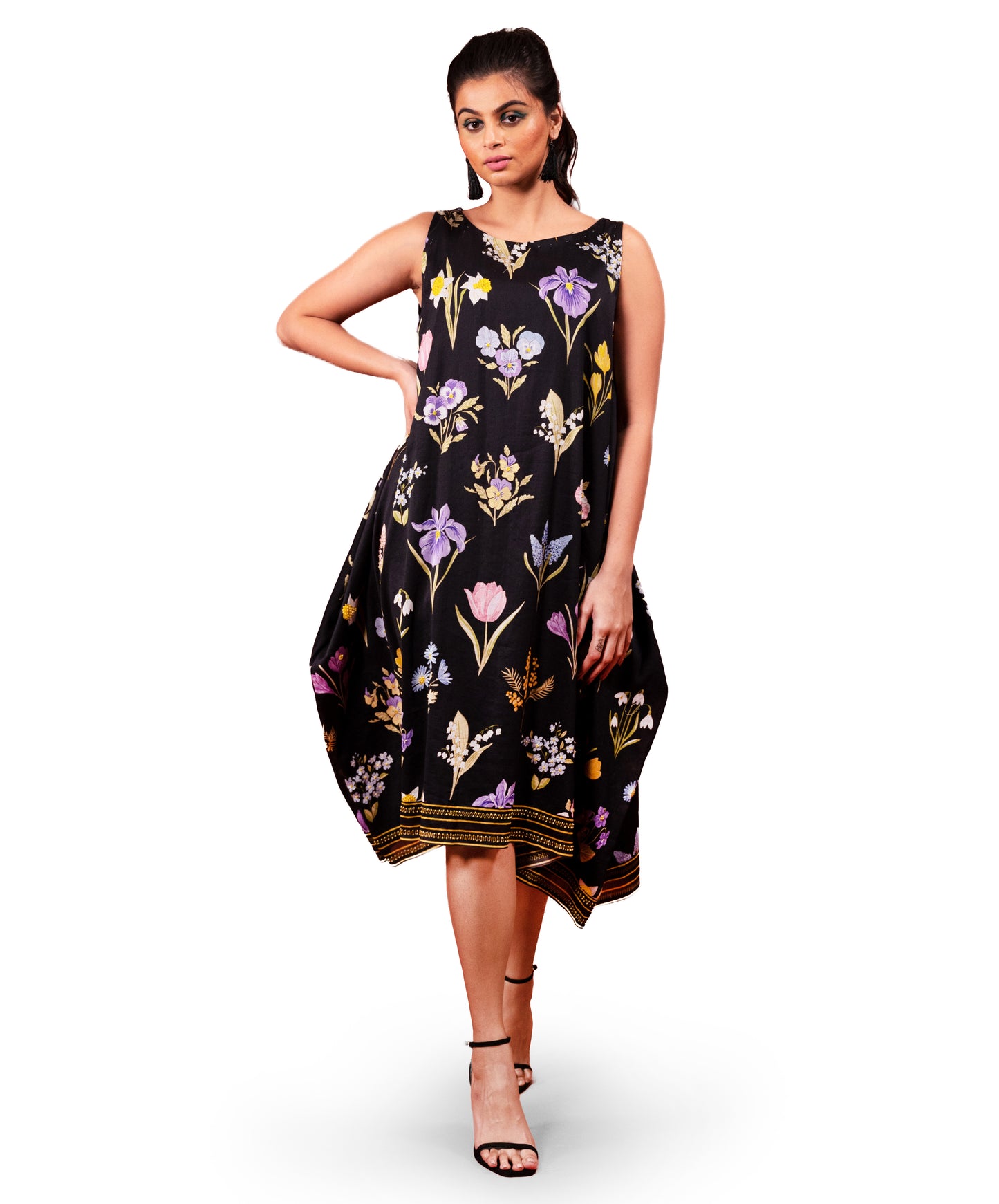 ASSORTED FLORAL PRINTED DRESS