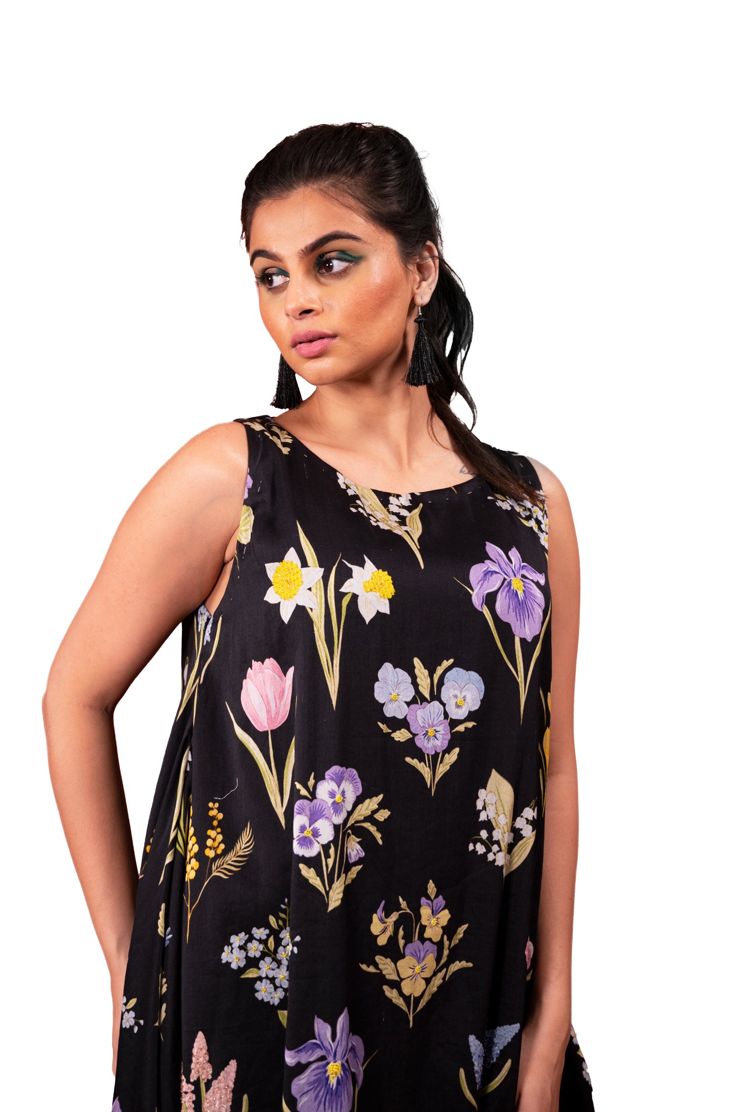 ASSORTED FLORAL PRINTED DRESS