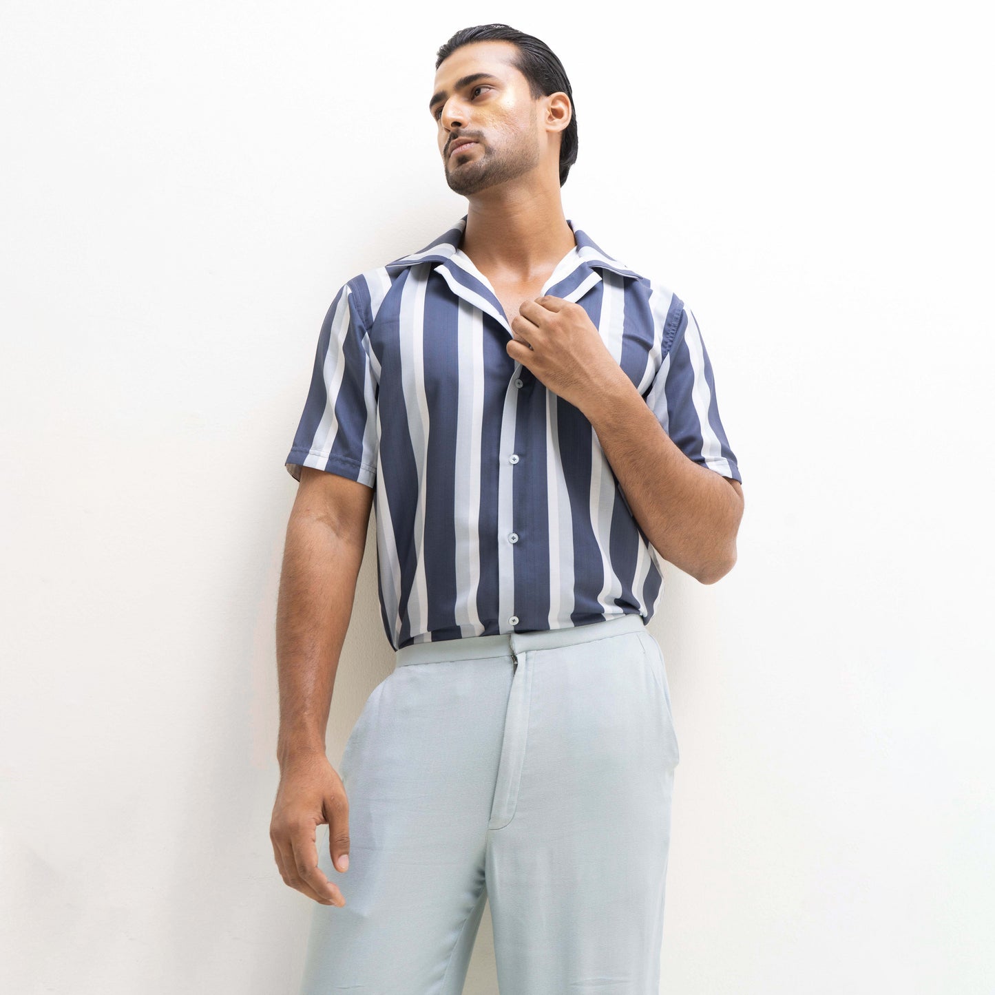 STRIPE CUBAN SHIRT